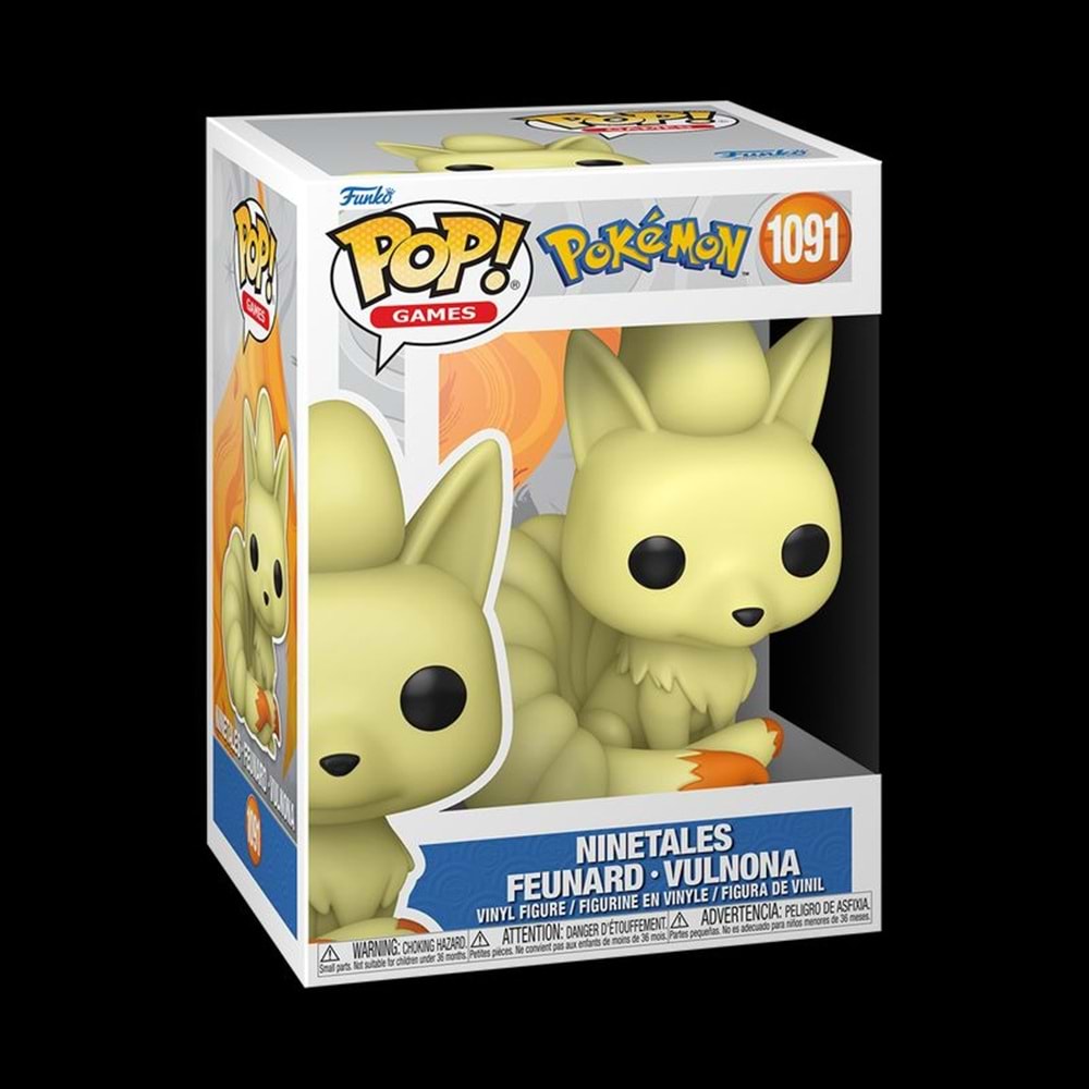 FUNKO POP GAMES POKEMON NINETALES 1091