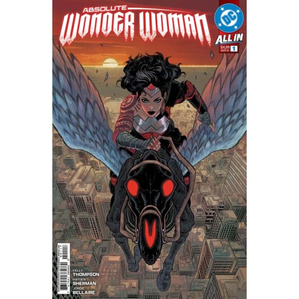 ABSOLUTE WONDER WOMAN # 1 SEVENTH PRINTING COVER A HAYDEN SHERMAN