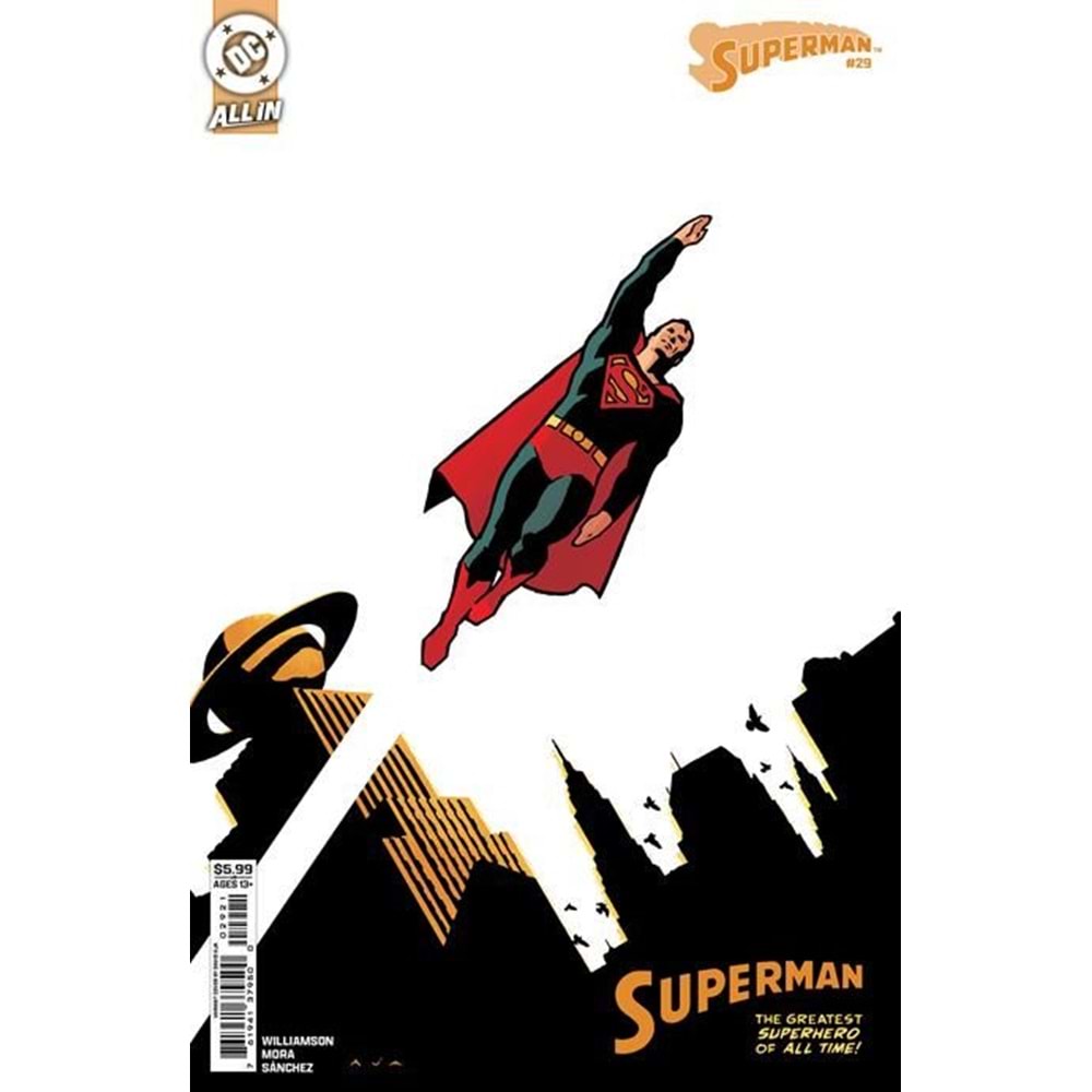 SUPERMAN (2023) # 29 COVER B DAVID AJA CARD STOCK VARIANT