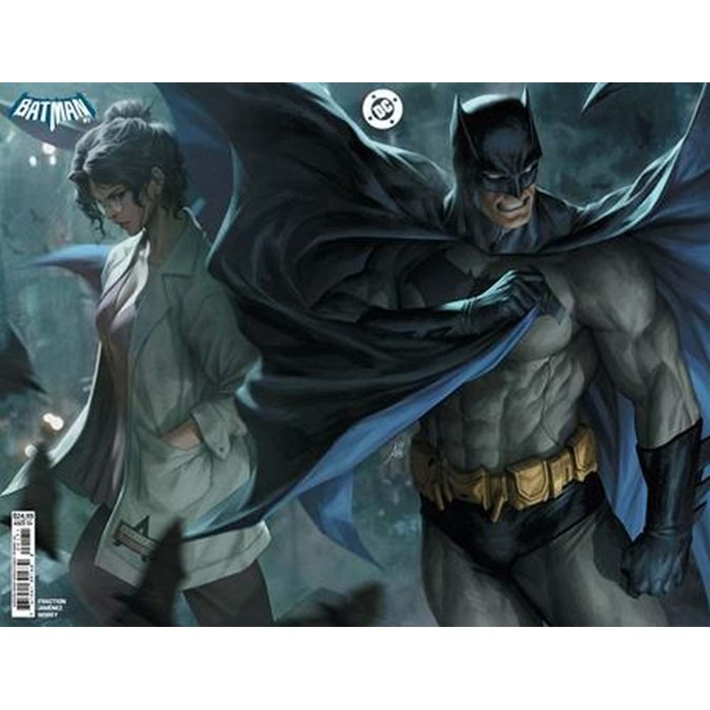 BATMAN (2025) #1 COVER J STANLEY ARTGERM LAU DC SHOWCASE WRAPAROUND FOIL VARIANT