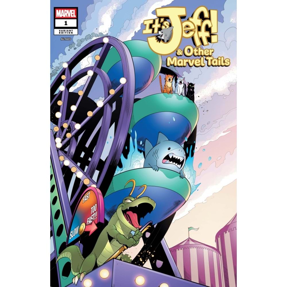 ITS JEFF AND OTHER MARVEL TAILS #1 BOB QUINN VARIANT