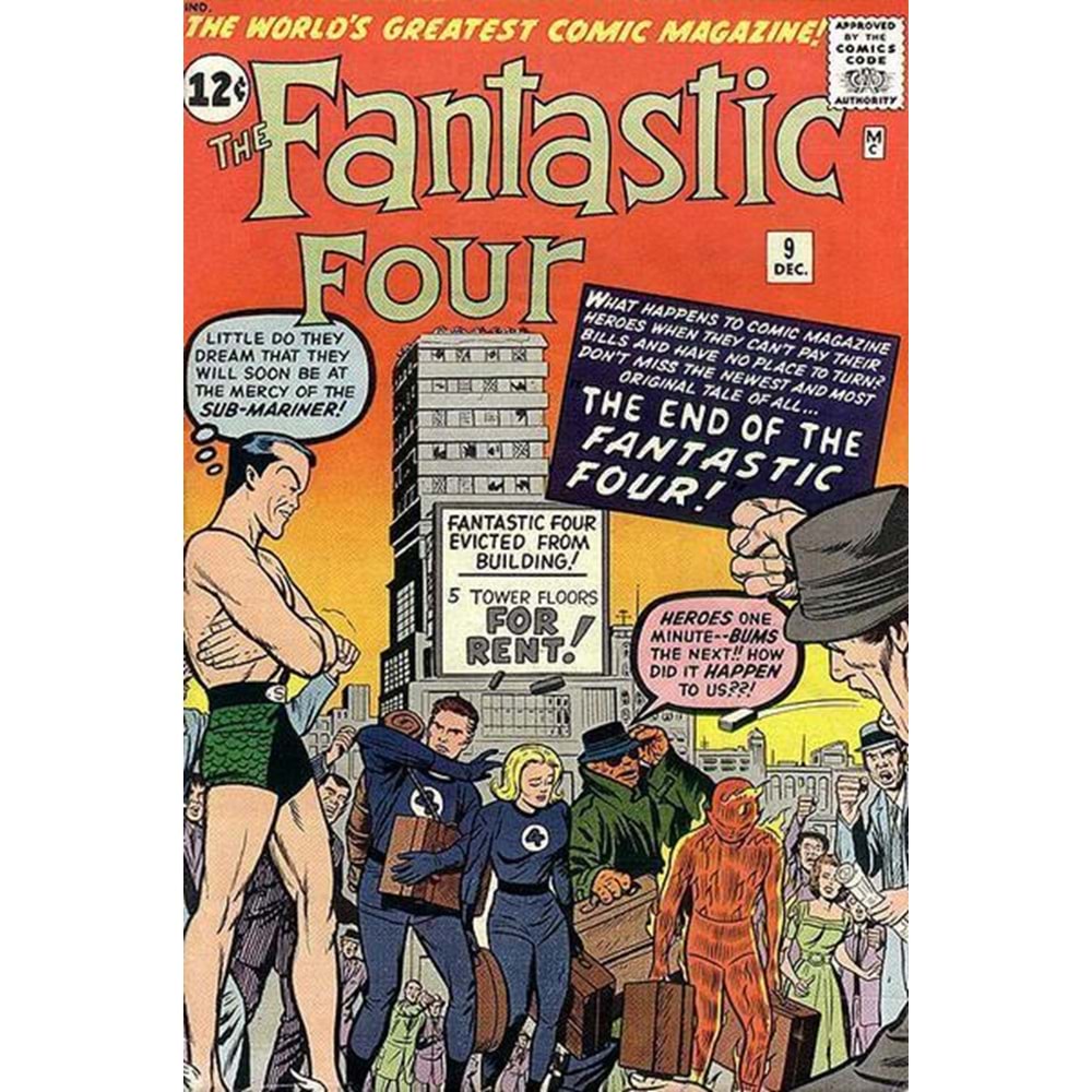 FANTASTIC FOUR # 9 FACSIMILE EDITION