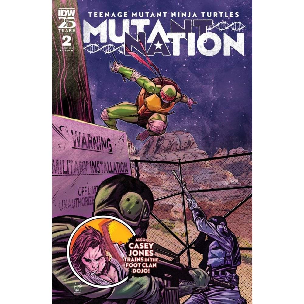 TMNT MUTANT NATION # 2 COVER B FEDERICI