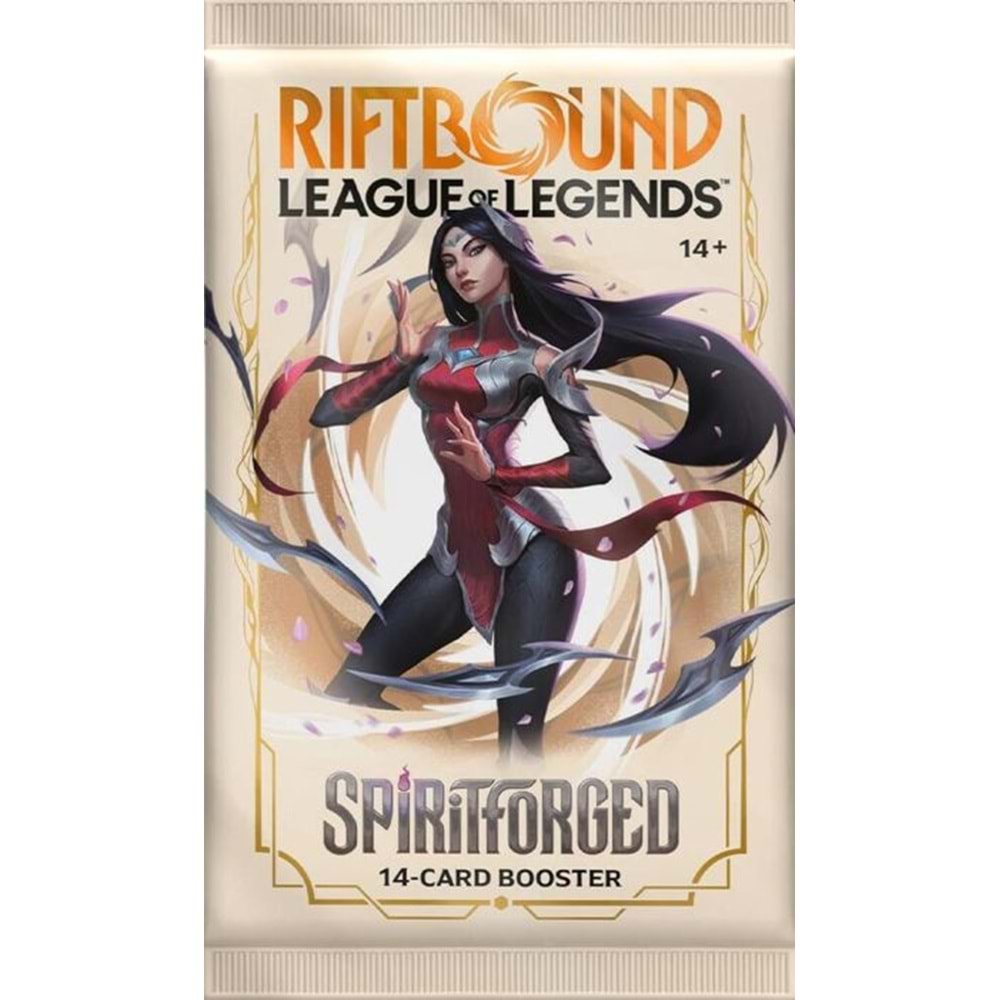 RIFTBOUND LEAGUE OF LEGENDS SPIRITFORGED BOOSTER PACK