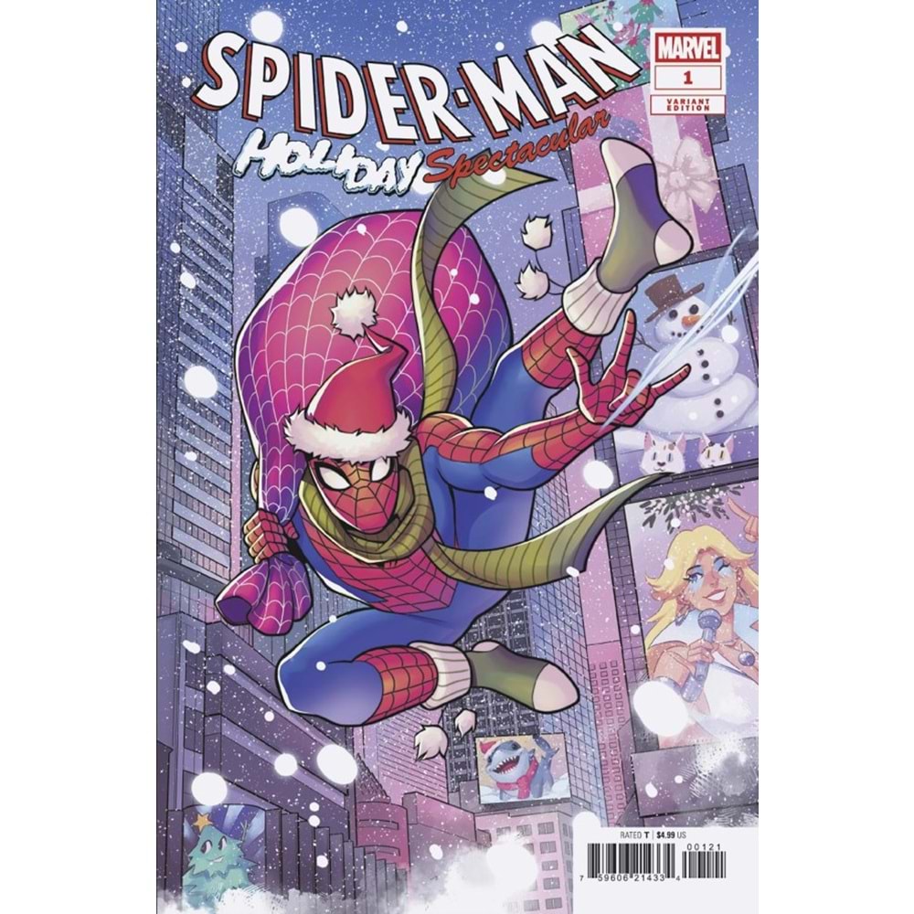 SPIDER-MAN HOLIDAY SPECTACULAR #1 KASIA NIEMCZYK VARIANT