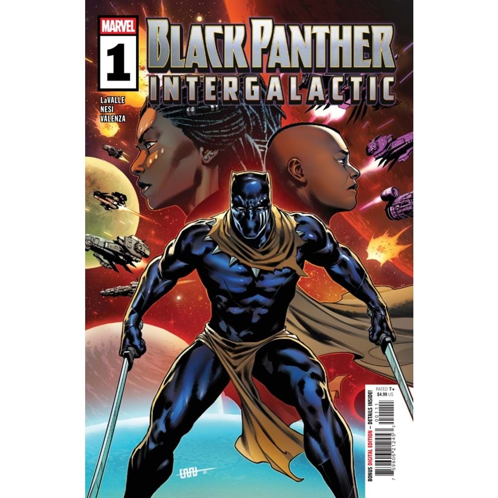 BLACK PANTHER INTERGALACTIC #1 LUCHIANO VECCHIO WINTER BREAK VARIANT