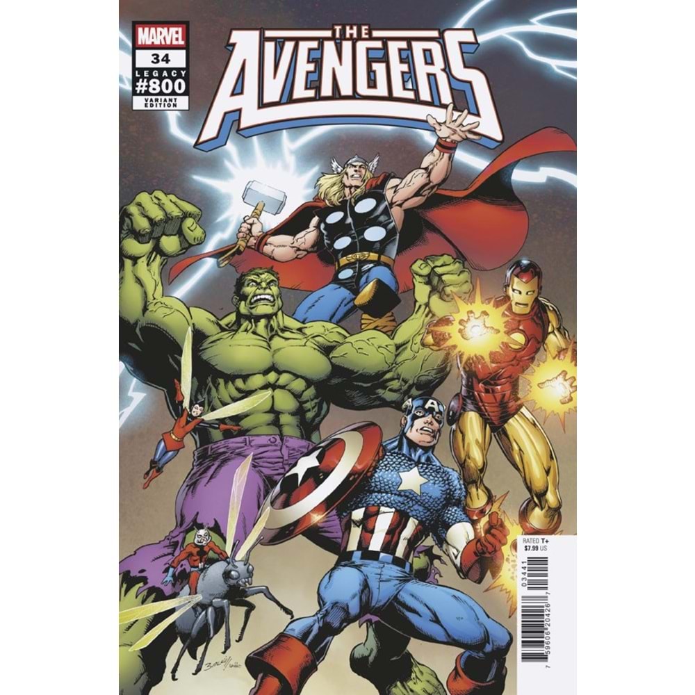 AVENGERS (2023) # 34 MARK BAGLEY SPOILER VARIANT