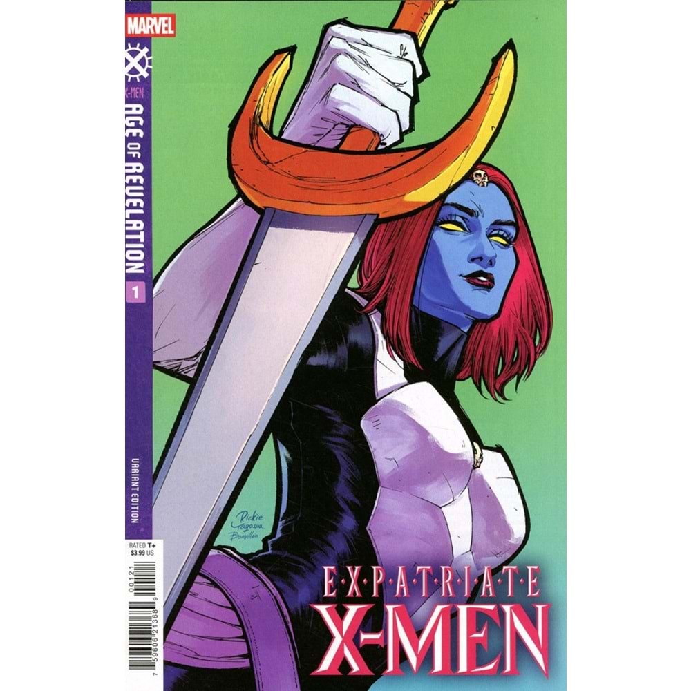 EXPATRIATE X-MEN #1 RICKIE YAGAWA MYSTIQUE VARIANT