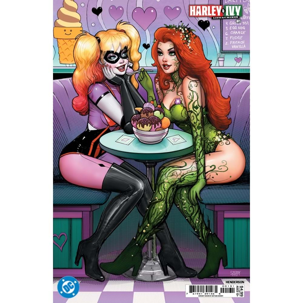 HARLEY AND IVY LIFE AND CRIMES #1 (OF 6) COVER C NATHAN SZERDY CARD STOCK VARIANT