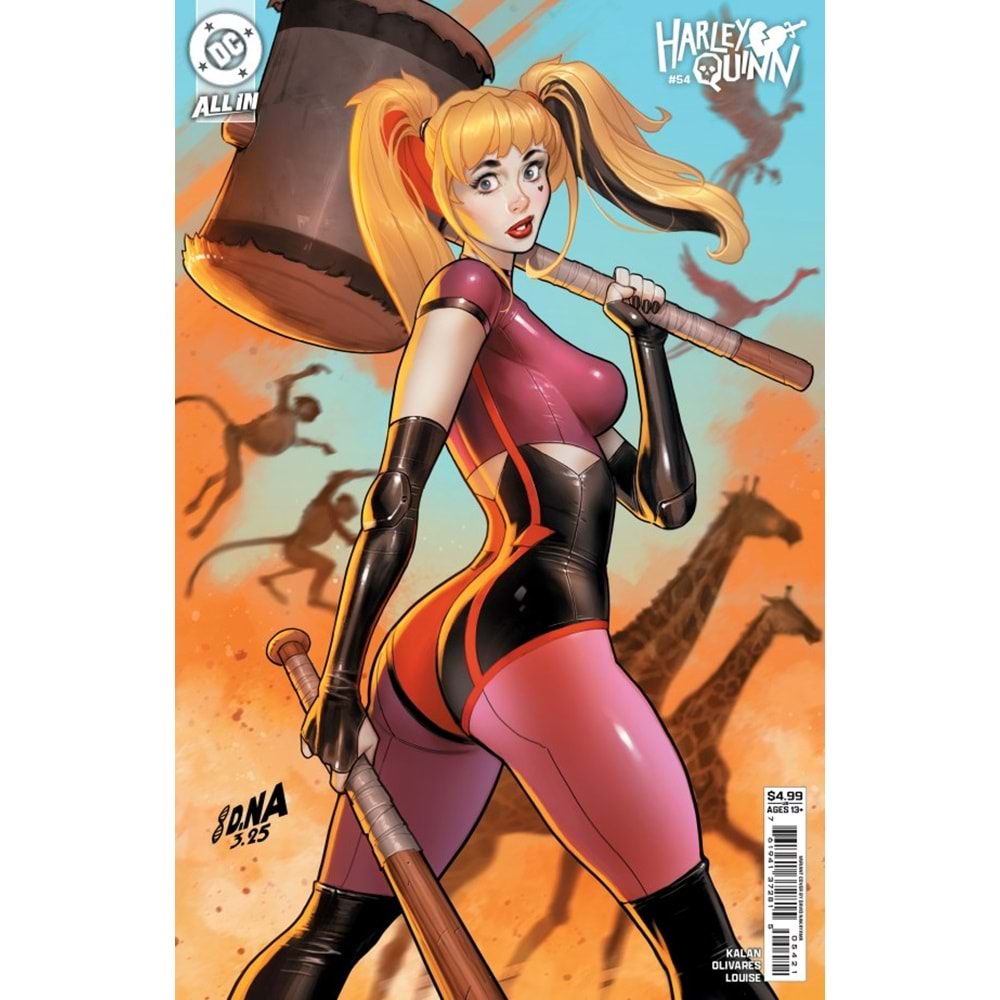 HARLEY QUINN (2021) # 54 COVER B DAVID NAKAYAMA CARD STOCK VARIANT
