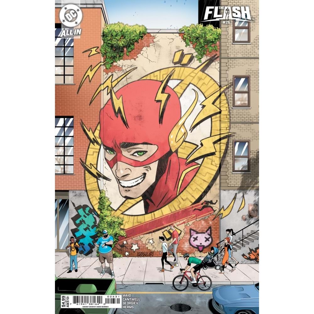 FLASH (2023) # 26 COVER B VASCO GEORGIEV CARD STOCK VARIANT (DC K.O.)