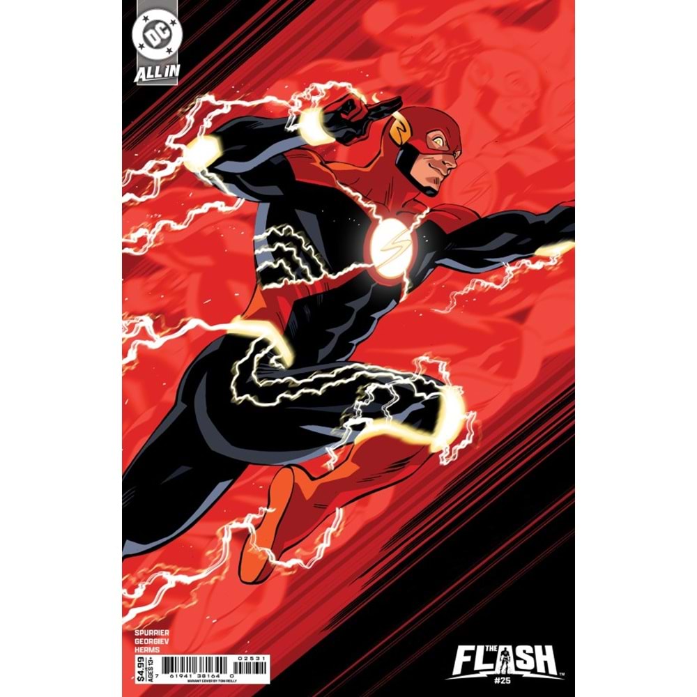 FLASH (2023) # 25 COVER B TOM REILLY CARD STOCK VARIANT