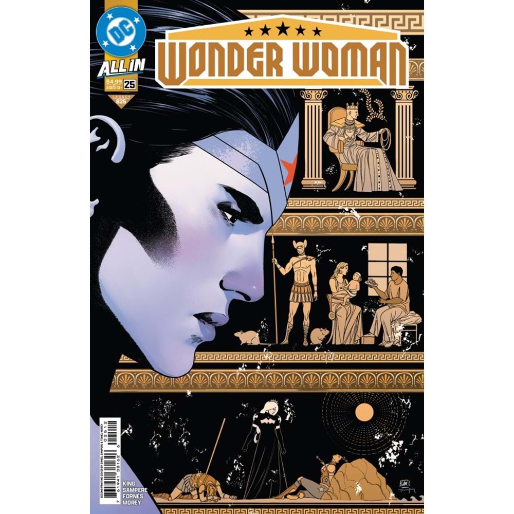 WONDER WOMAN (2023) # 25 SECOND PRINTING COVER A DANIEL SAMPERE