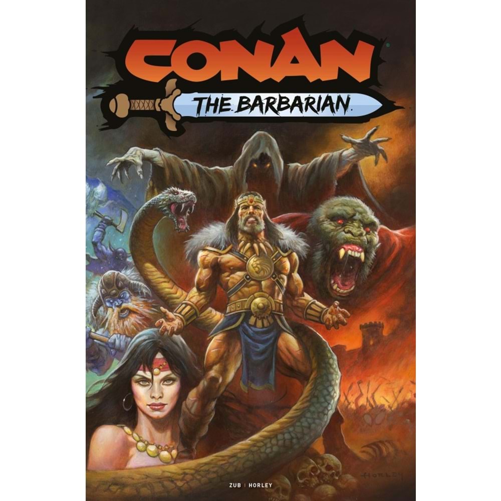 CONAN THE BARBARIAN (2023) # 25 COVER A ALEX HORLEY WRAPAROUND