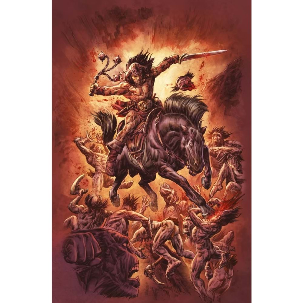 CONAN THE BARBARIAN (2023) # 27 COVER E DOUG BRAITHWAITE VIRGIN VARIANT