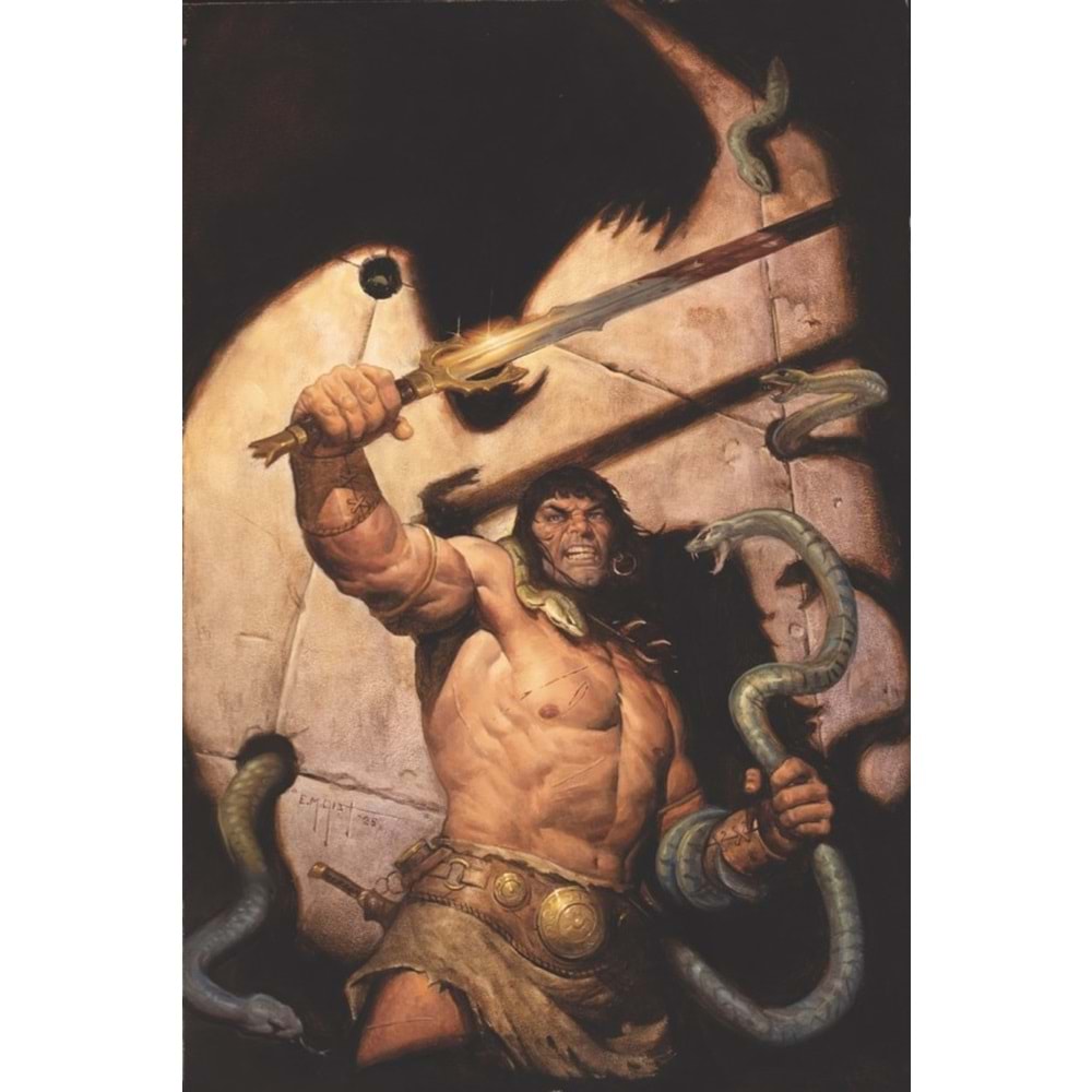 CONAN THE BARBARIAN SCOURGE OF THE SERPENT #2 (OF 4) COVER F EM GIST VIRGIN VARIANT