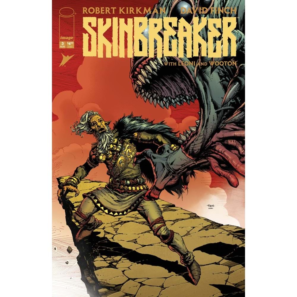 SKINBREAKER #3 COVER A DAVID FINCH & ANNALISA LEONI