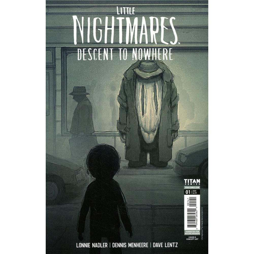LITTLE NIGHTMARES DESCENT TO NOWHERE #1 (OF 4) COVER D VIDEO GAME CONCEPT ART VARIANT
