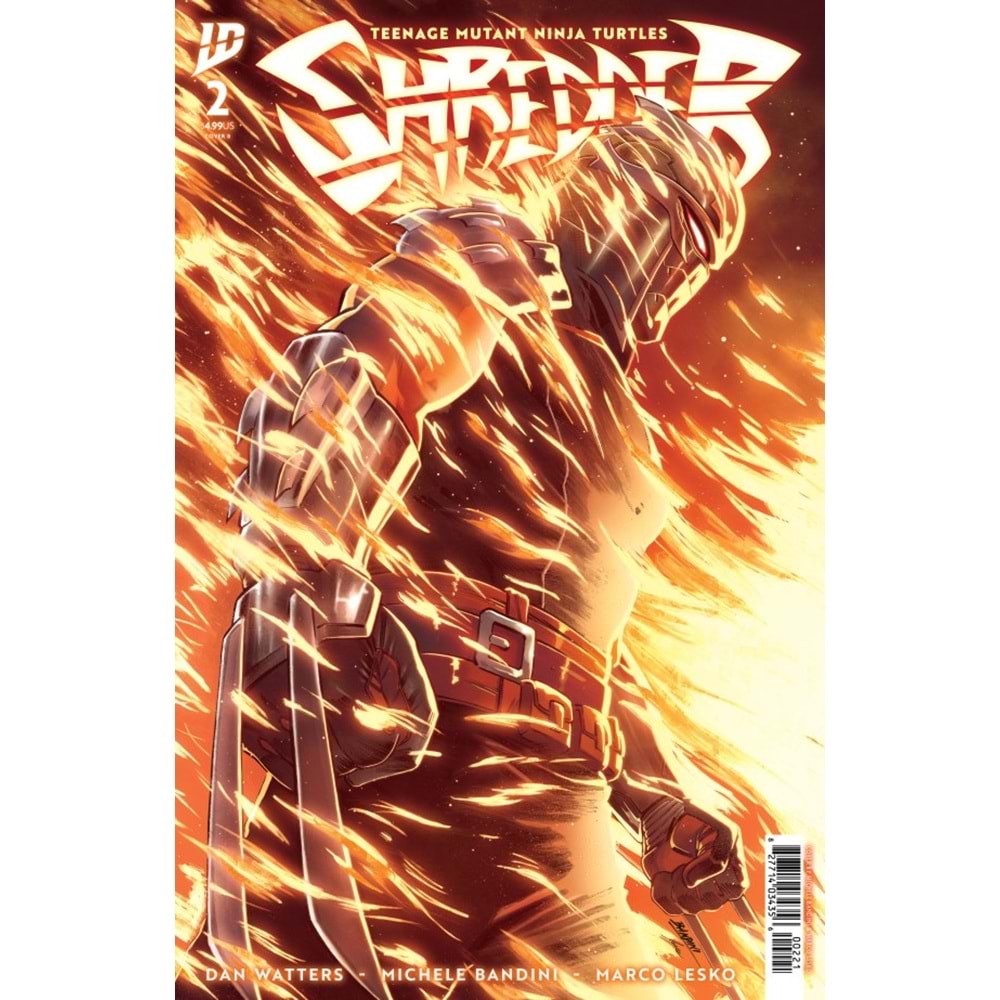TEENAGE MUTANT NINJA TURTLES SHREDDER #2 COVER B MICHELE BANDINI VARIANT