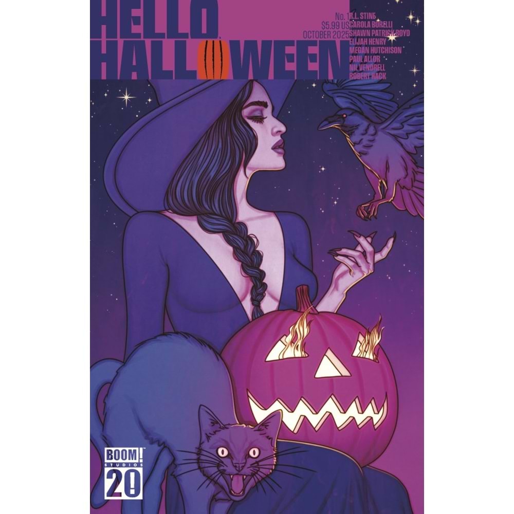 HELLO HALLOWEEN #1 COVER E JENNY FRISON BOOM! 20TH ANNIVERSARY VARIANT