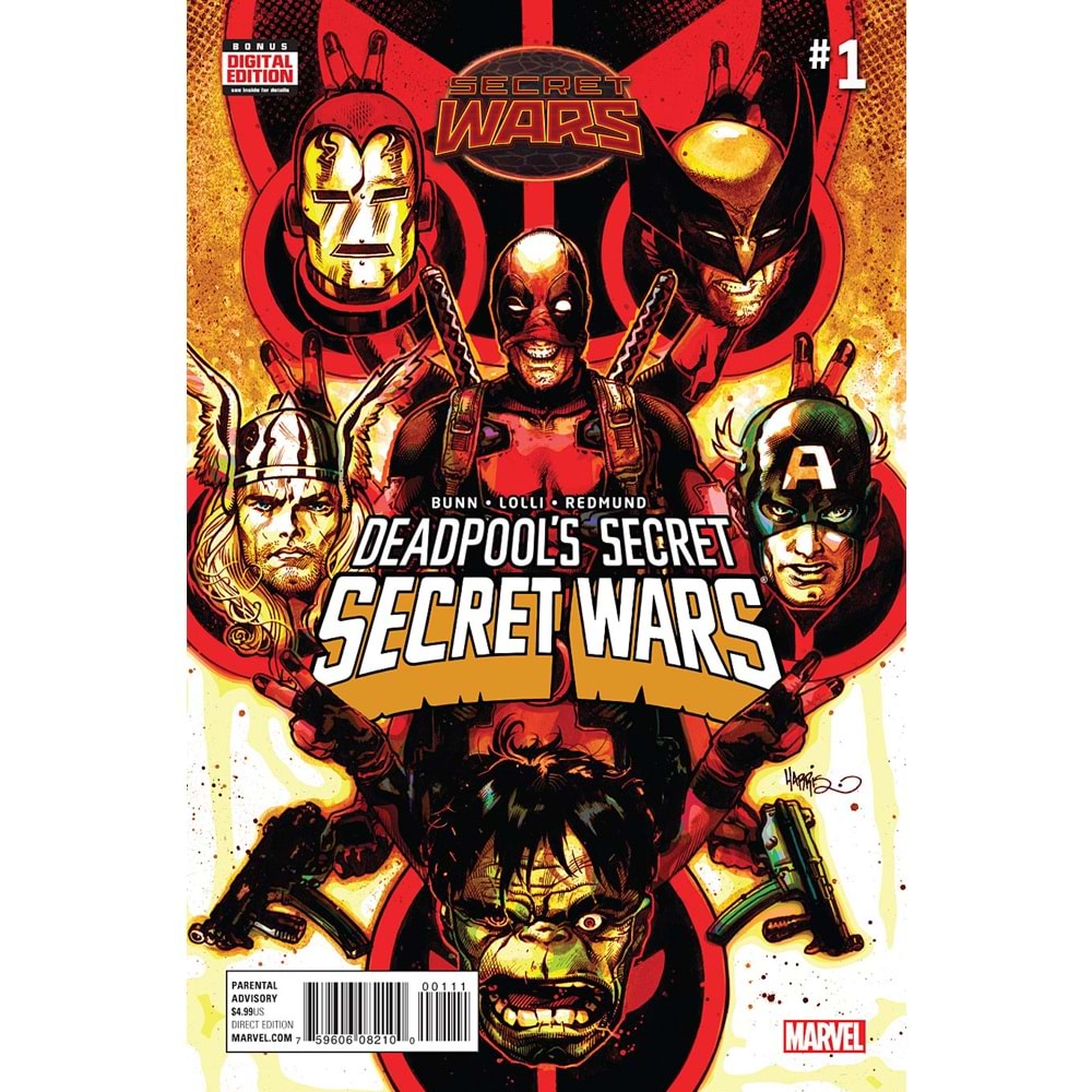 DEADPOOLS SECRET SECRET WAR #1