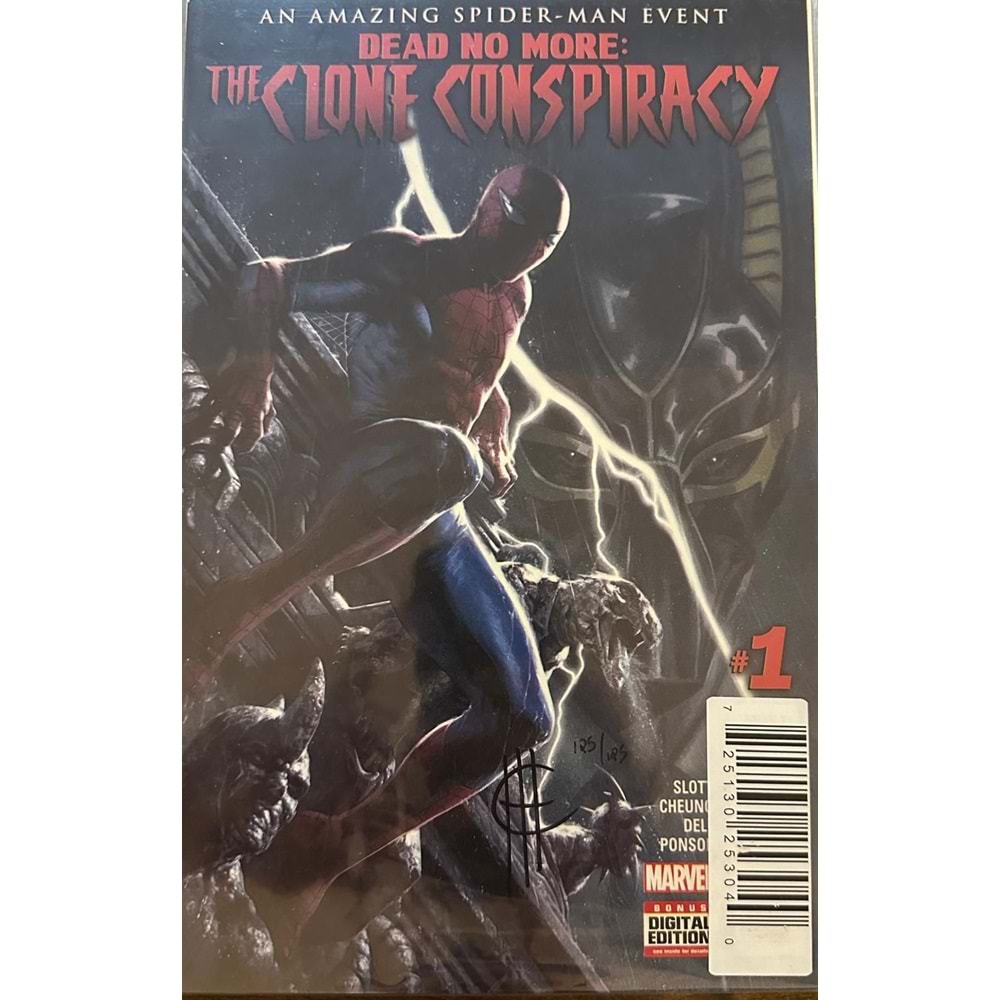 DF CLONE CONSPIRACY #1 JIM CHEUNG İMZALI SERTİFİKALI 125 LİMİTLİ