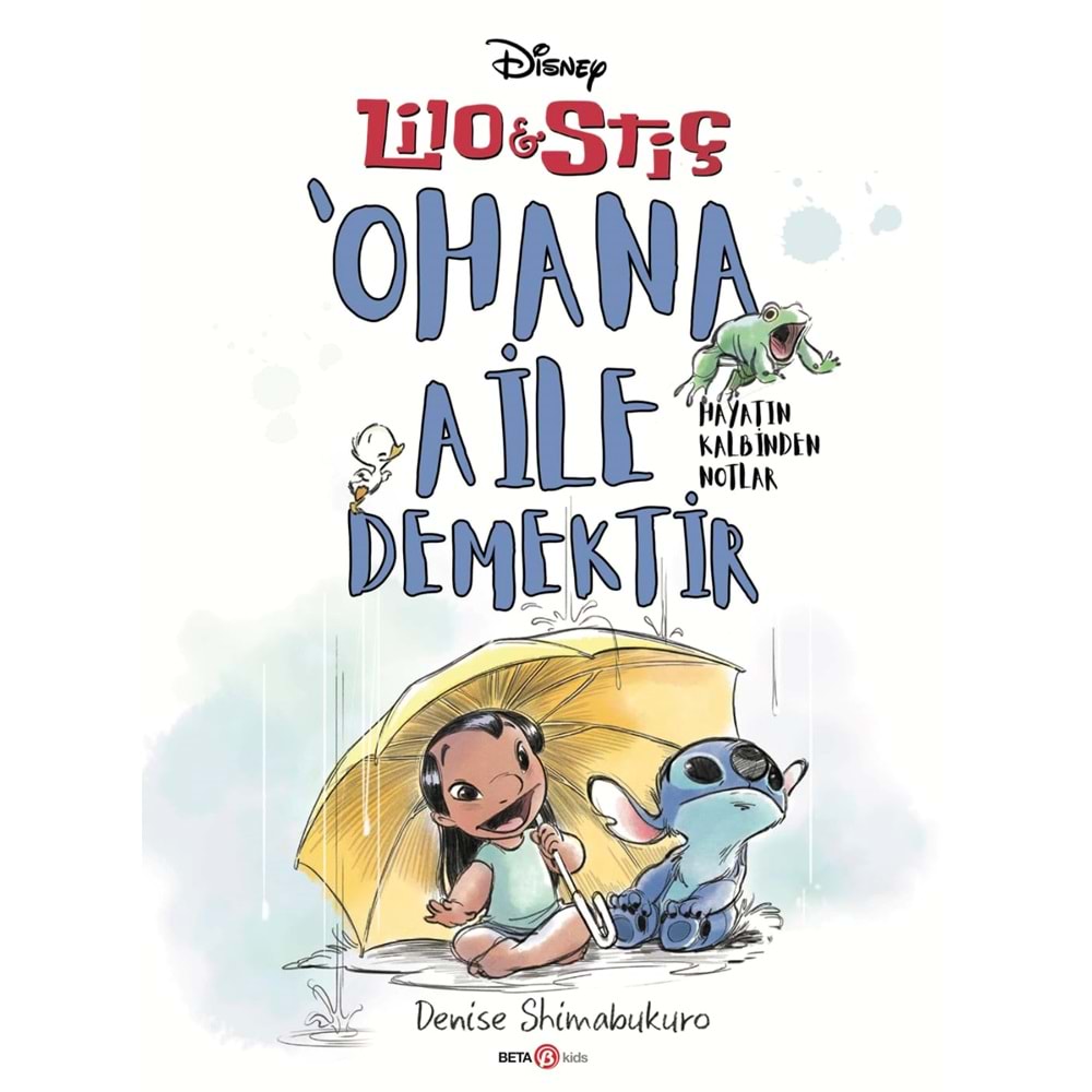 DISNEY LILO VE STITCH OHANA AİLE DEMEKTİR