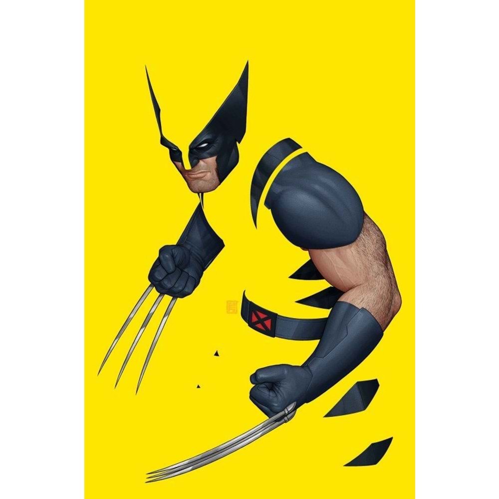 WOLVERINE #1 ITALIAN EDITION PANINI STORE EXCLUSIVE JOHN CHRISTOPHER TYLER NEGATIVE SPACE VARIANT