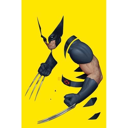 WOLVERINE #1 ITALIAN EDITION PANINI STORE EXCLUSIVE JOHN CHRISTOPHER TYLER NEGATIVE SPACE VARIANT