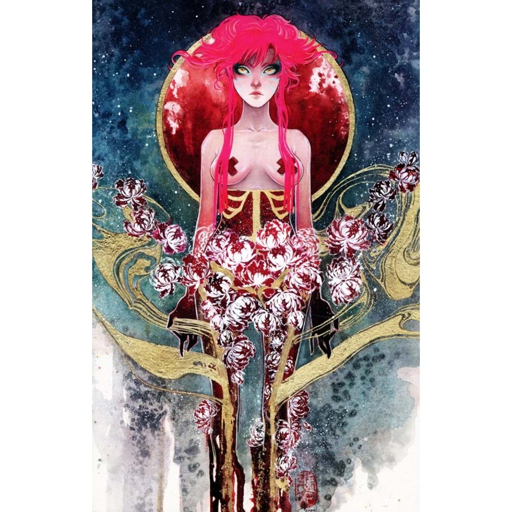GODKILLER TOMORROWS ASHES # 1 COVER D ONE PER STORE THANK YOU NEN VIRGIN VARIANT