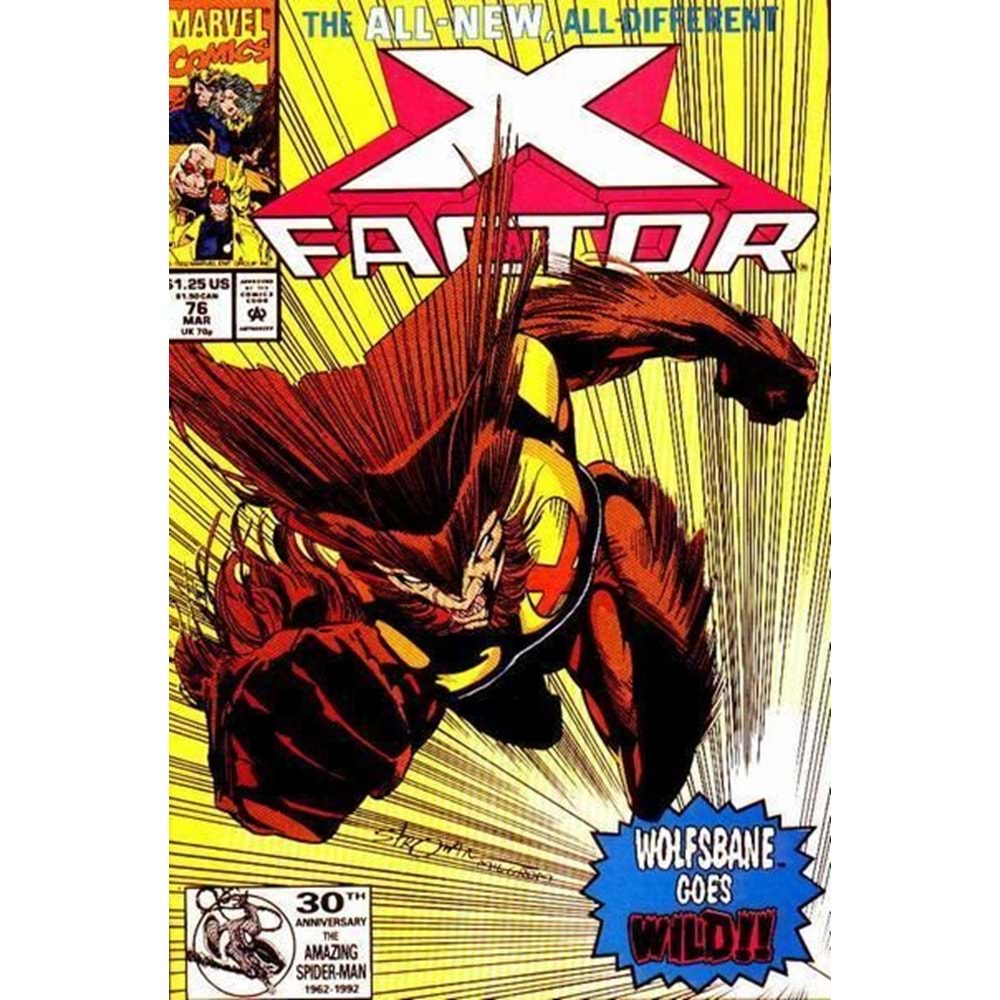 X-FACTOR (1986) # 76 NEWSSTAND