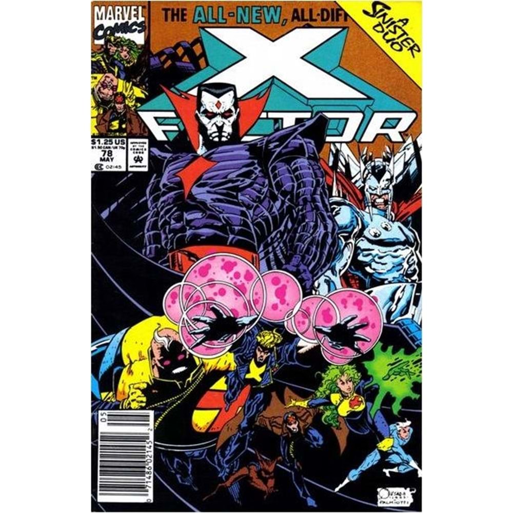 X-FACTOR (1986) # 78 NEWSSTAND F