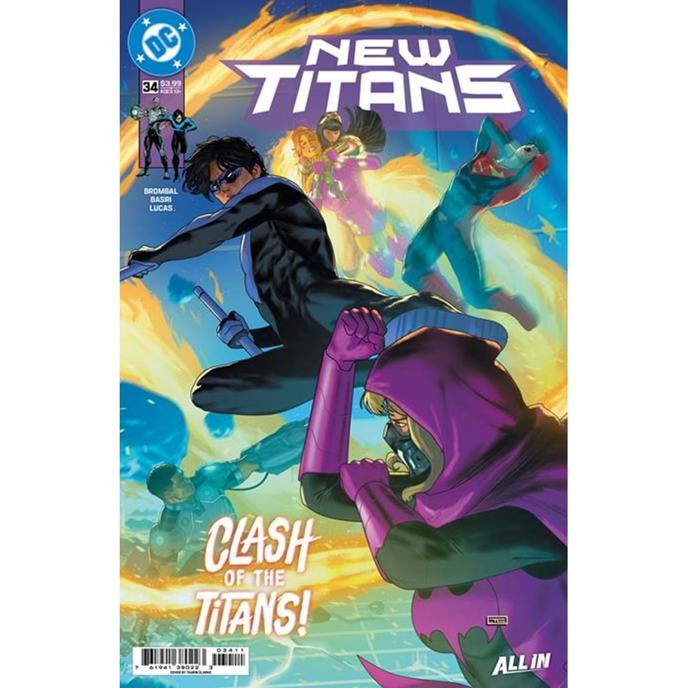TITANS (2023) # 34 COVER A TAURIN CLARKE