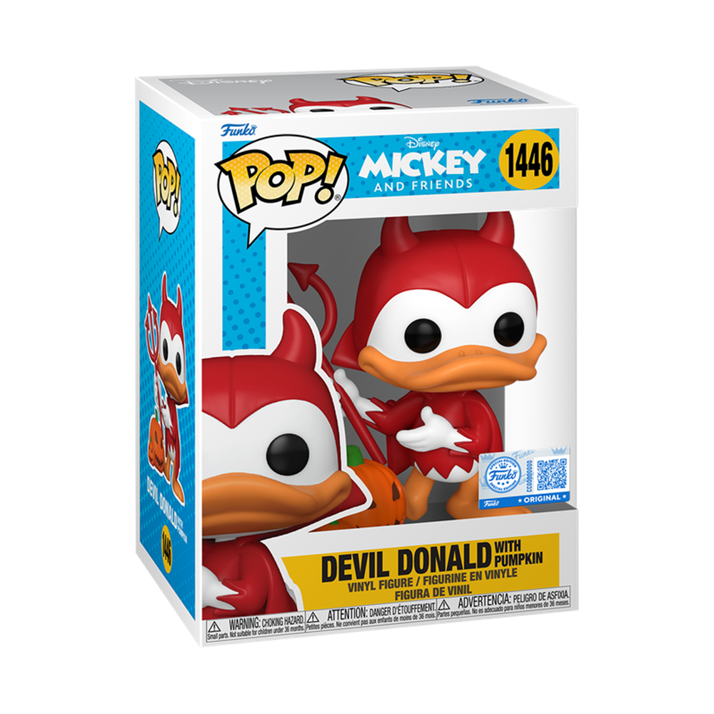FUNKO POP DISNEY MICKEY AND FRIENDS DEVIL DONALD 1446