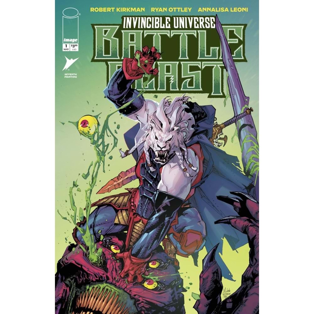 INVINCIBLE UNIVERSE BATTLE BEAST # 1 SEVENTH PRINTING