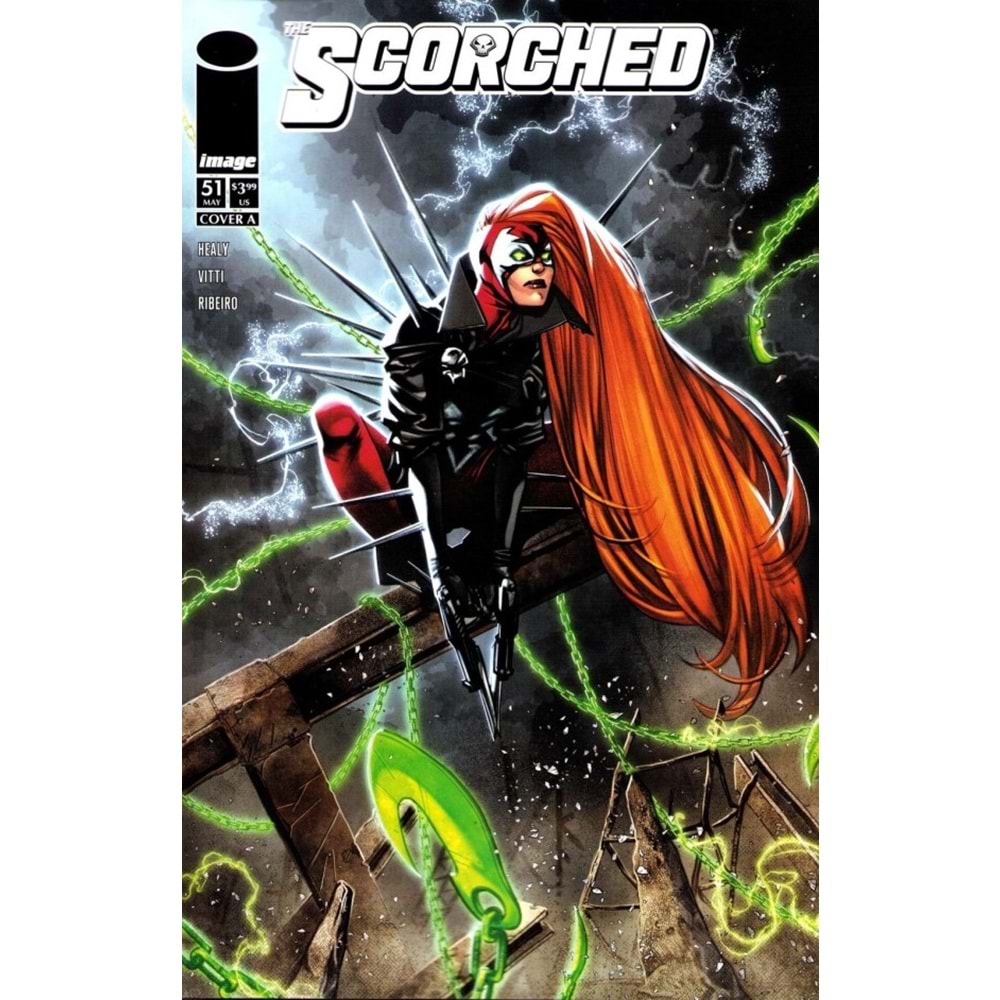 SPAWN SCORCHED # 51 COVER A IG GUARA