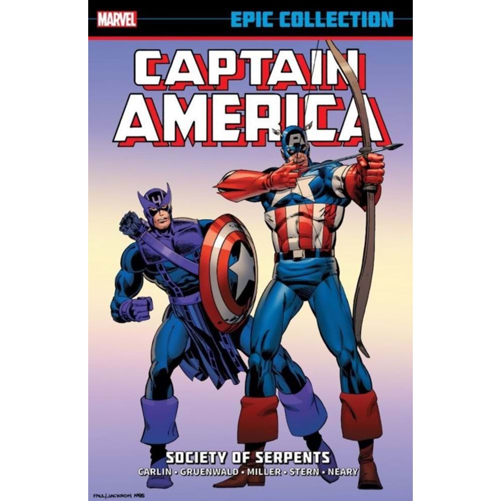 CAPTAIN AMERICA EPIC COLLECTION SOCIETY OF SERPENTS TPB