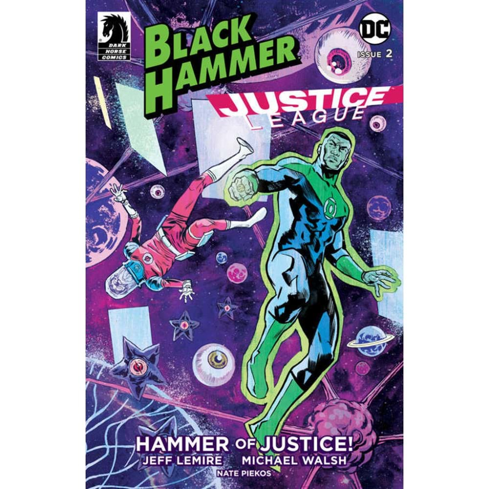 BLACK HAMMER JUSTICE LEAGUE # 2 COVER A WALSH