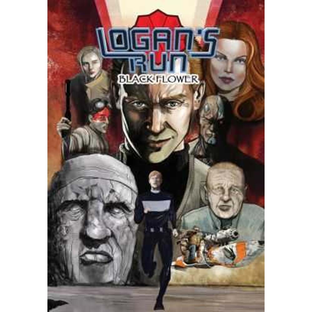 LOGANS RUN BLACK FLOWER TPB DEVRİM KUNTER İMZALI