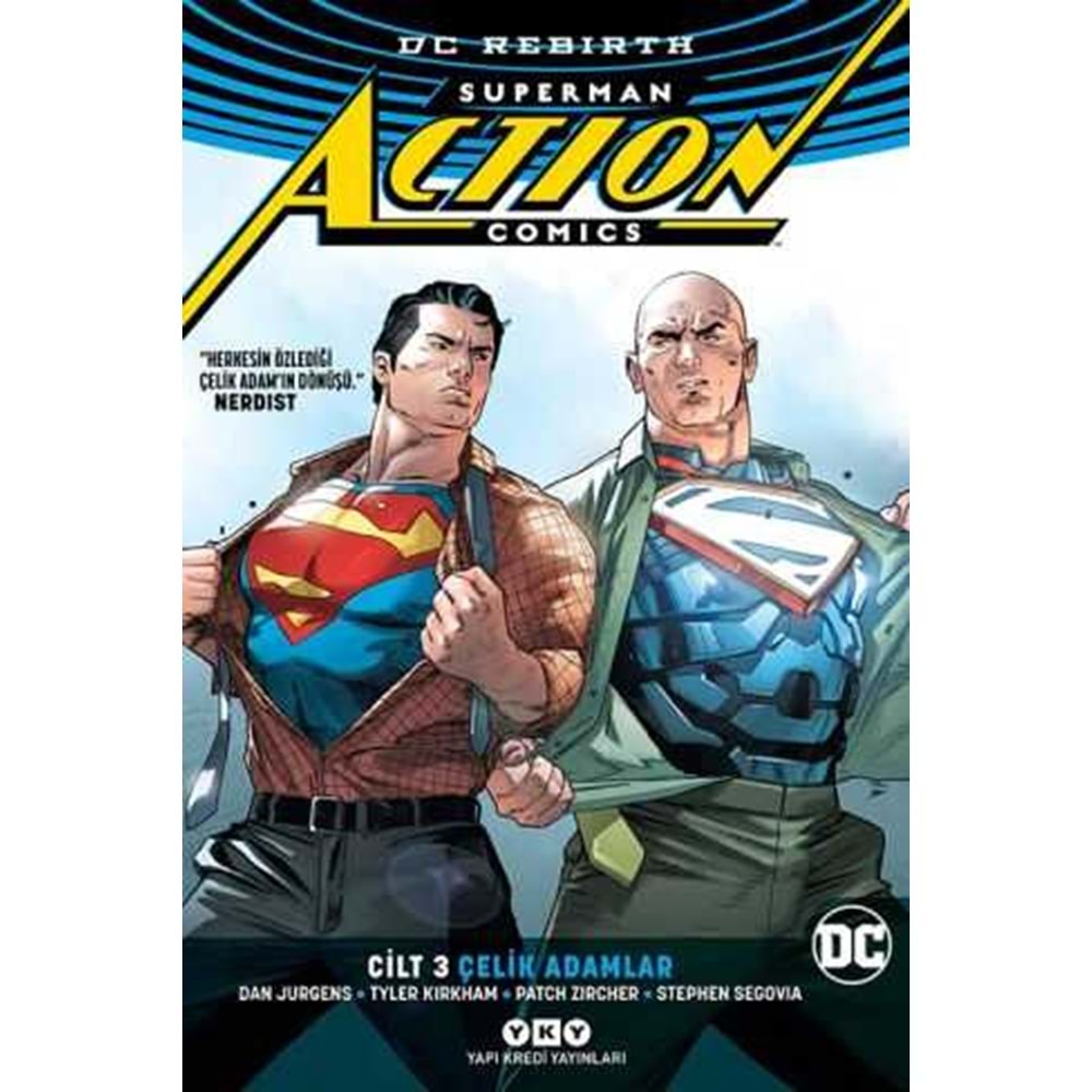 SUPERMAN ACTION COMICS (REBIRTH) CİLT 3 ÇELİK ADAMLAR