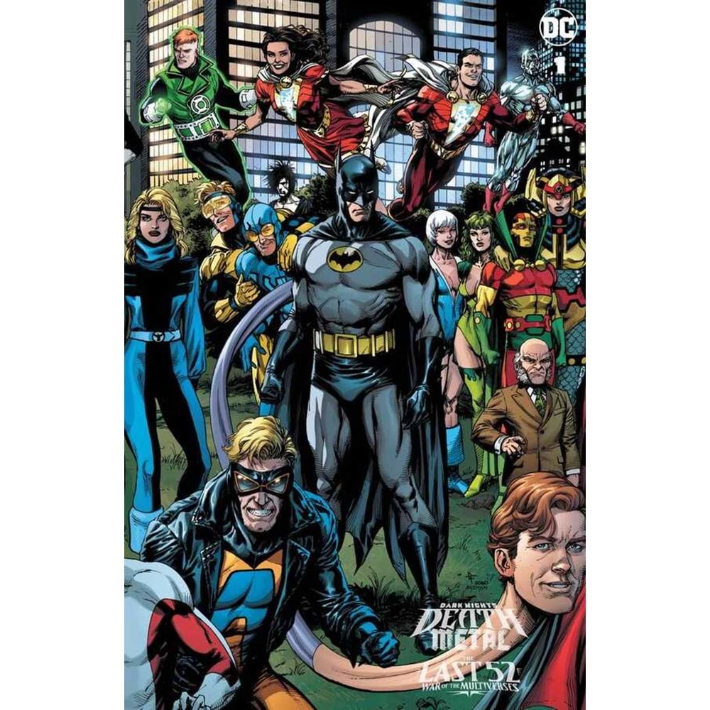 DARK NIGHTS DEATH METAL THE LAST 52 WAR OF THE MULTIVERSES # 1 1:25 GARY FRANK VARIANT (ONE-SHOT)