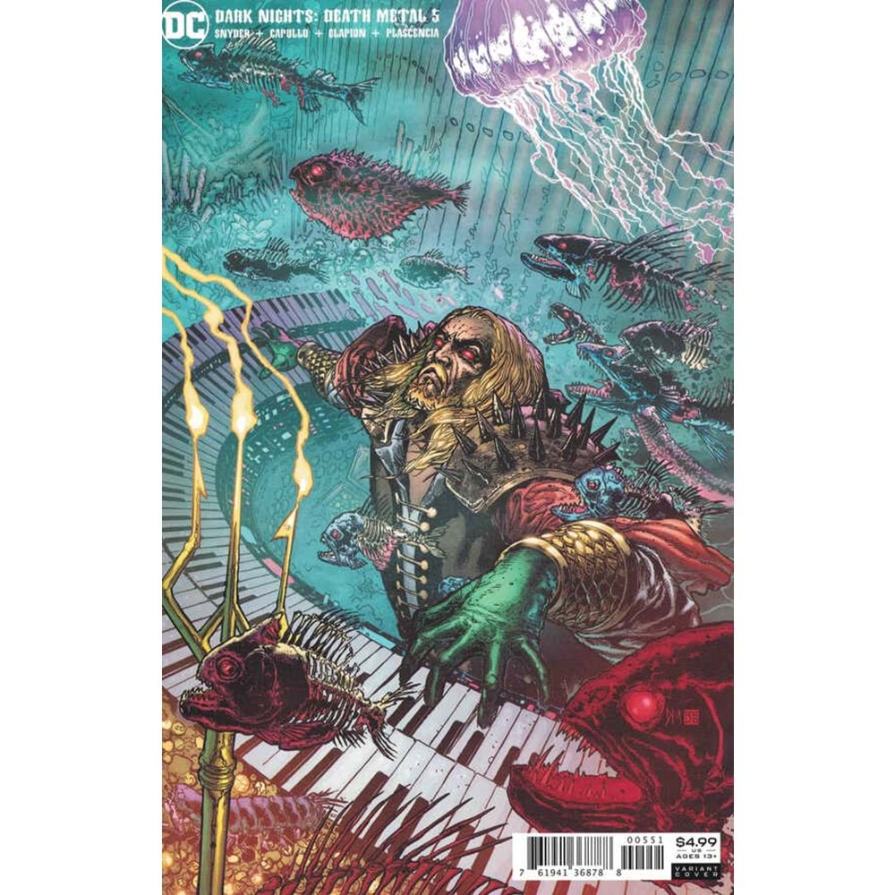 DARK NIGHTS DEATH METAL # 5 1:25 DOUG MAHNKE VARIANT