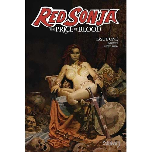 RED SONJA THE PRICE OF BLOOD # 1 COVER A SUYDAM