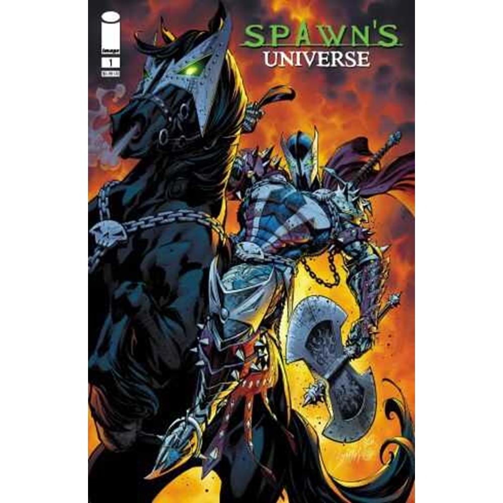 SPAWN UNIVERSE # 1 COVER C J. SCOTT CAMPBELL