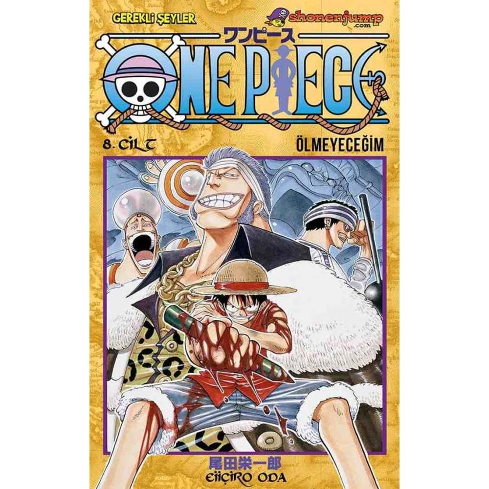 ONE PIECE CİLT 8 ÖLMEYECEĞİM