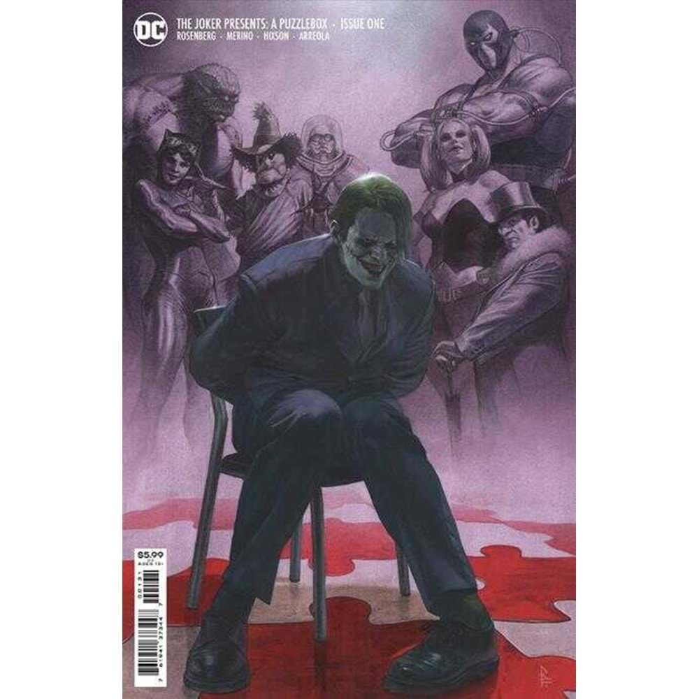 JOKER PRESENTS A PUZZLEBOX # 1 (OF 7) CVR B RICCARDO FEDERICI CARD STOCK VARIANT