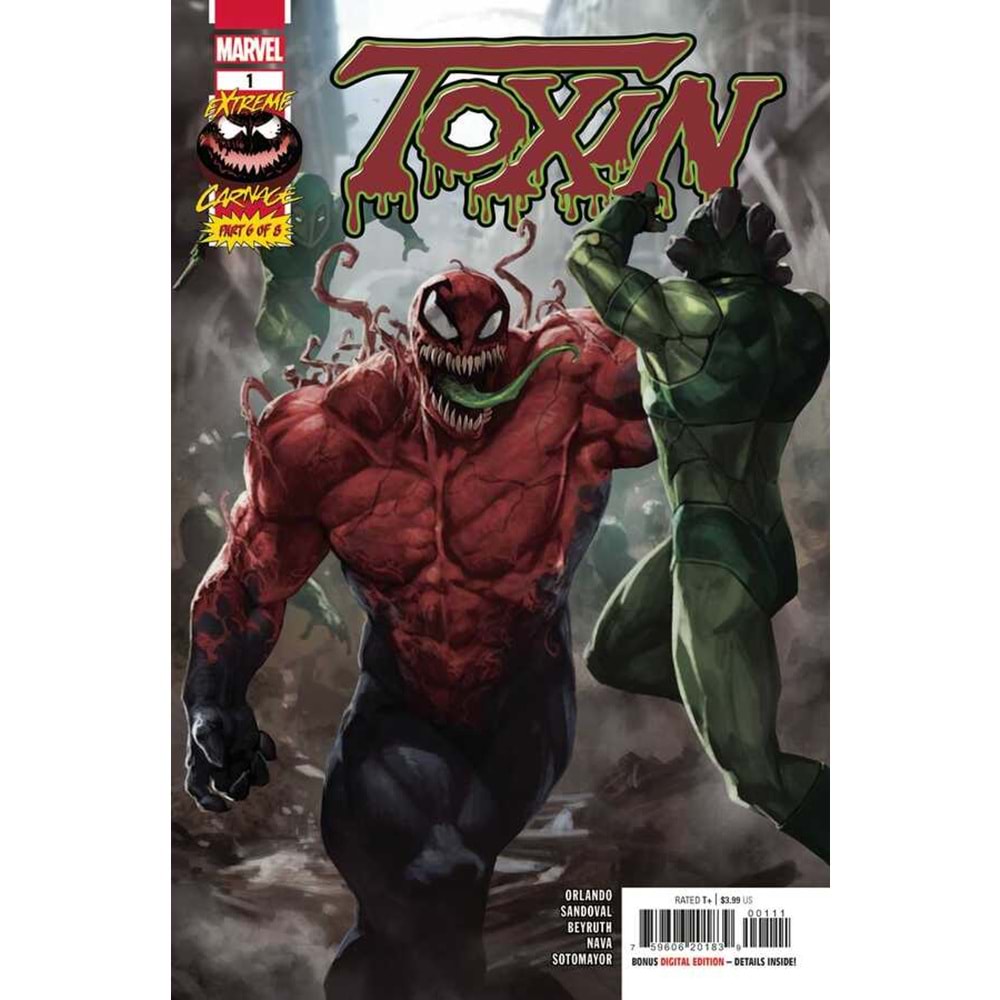 EXTREME CARNAGE TOXIN # 1