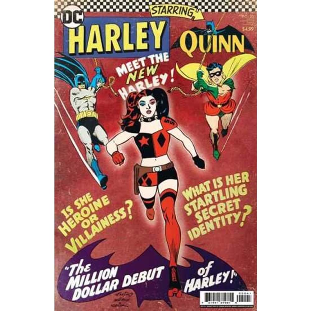 HARLEY QUINN (2021) # 20 COVER C RYAN SOOK HOMAGE CARD STOCK VARIANT