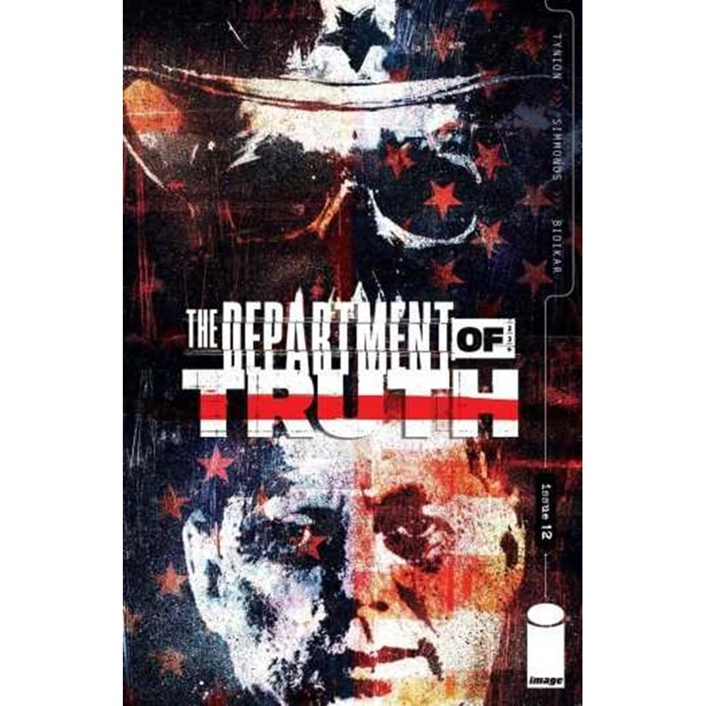 DEPARTMENT OF TRUTH # 12 COVER A SIMMONDS