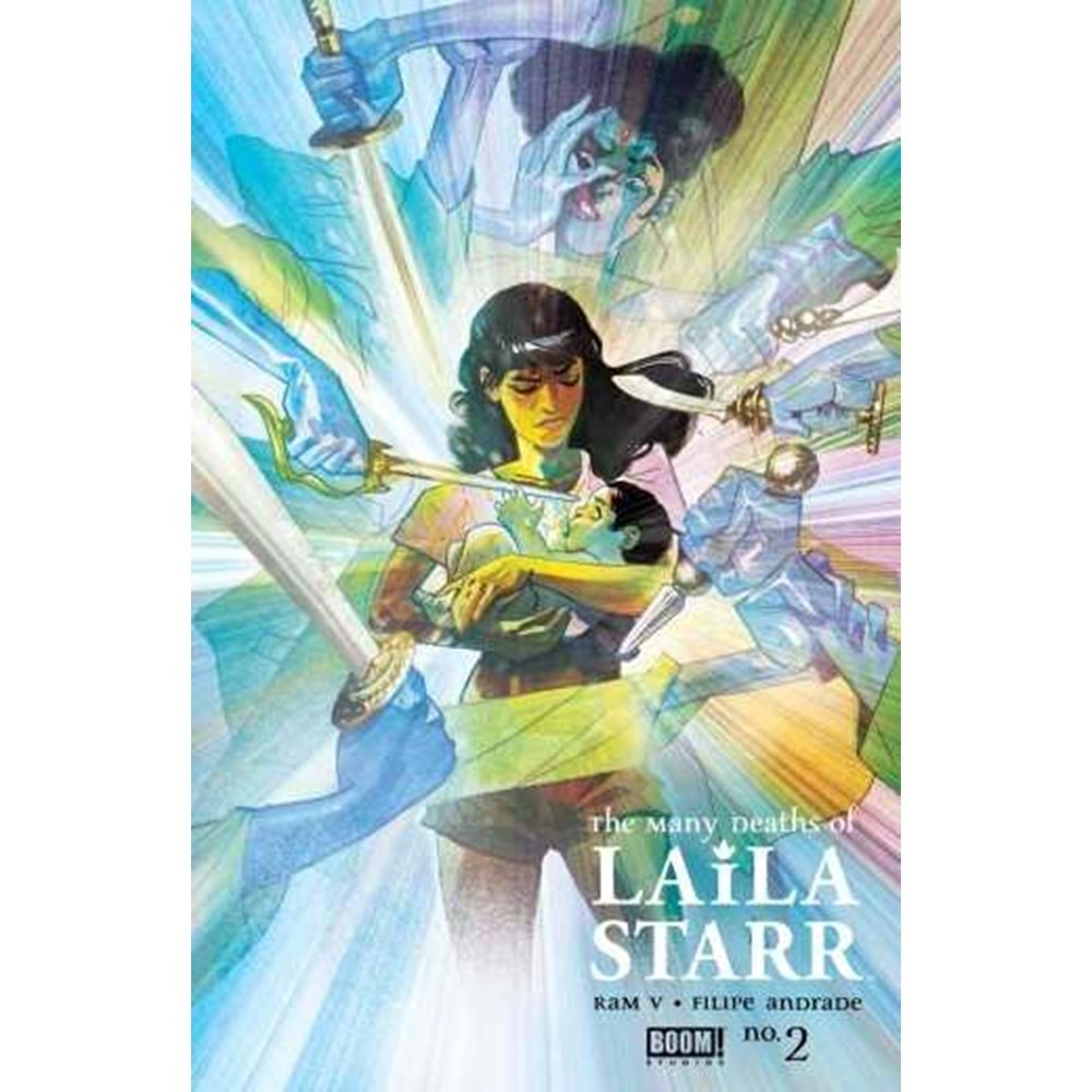 MANY DEATHS OF LAILA STARR # 2 (OF 5) COVER B DEL MUNDO FOIL